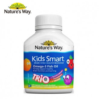 Nature's Way佳思敏 进口儿童Omega鱼油3种口味 60粒